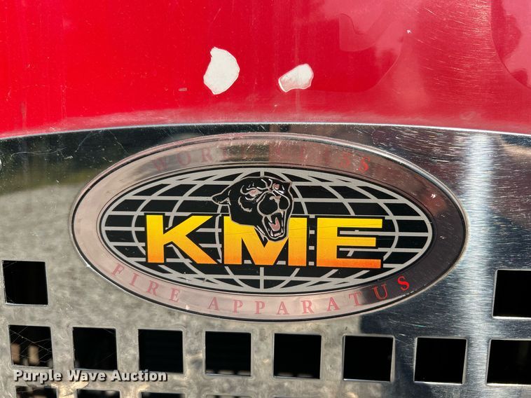 image for item EK3263 1998 KME ladder fire truck