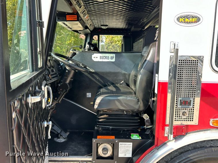 image for item EK3263 1998 KME ladder fire truck