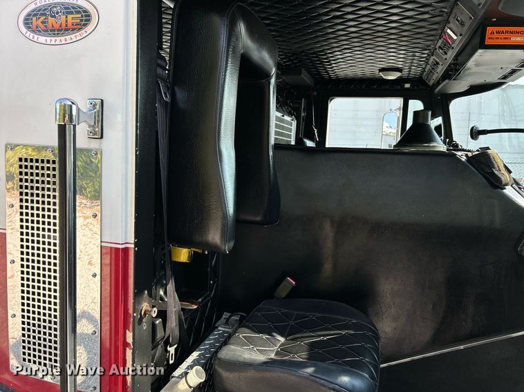 image for item EK3263 1998 KME ladder fire truck