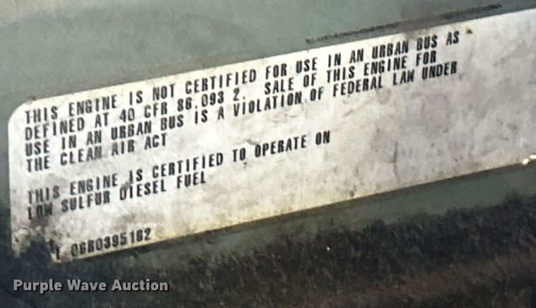 image for item EK3263 1998 KME ladder fire truck