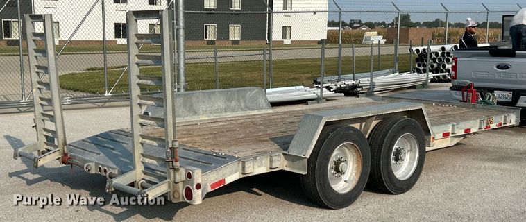image for item EK3318 2015 Brooks Brothers  CSL 162-8KE equipment trailer