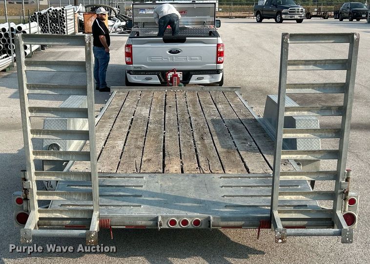 image for item EK3318 2015 Brooks Brothers  CSL 162-8KE equipment trailer