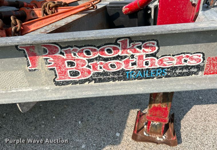 image for item EK3318 2015 Brooks Brothers  CSL 162-8KE equipment trailer