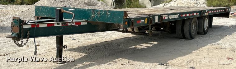 image for item EK3327 2010 Towmaster T-20 Deck Over Tilt tilt deck equipment trailer
