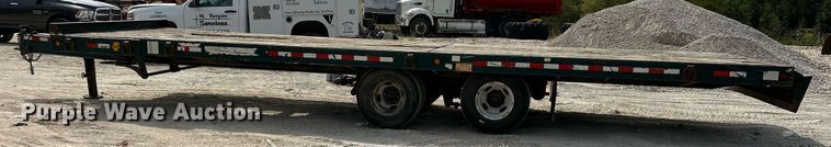 image for item EK3327 2010 Towmaster T-20 Deck Over Tilt tilt deck equipment trailer