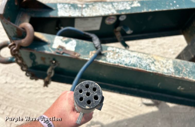 image for item EK3327 2010 Towmaster T-20 Deck Over Tilt tilt deck equipment trailer