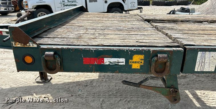 image for item EK3327 2010 Towmaster T-20 Deck Over Tilt tilt deck equipment trailer