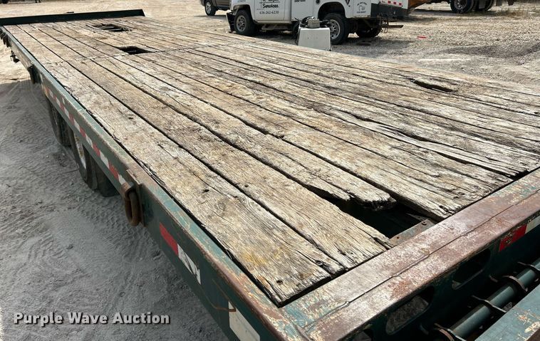 image for item EK3327 2010 Towmaster T-20 Deck Over Tilt tilt deck equipment trailer