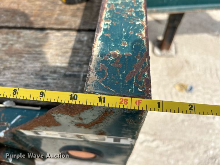 image for item EK3327 2010 Towmaster T-20 Deck Over Tilt tilt deck equipment trailer