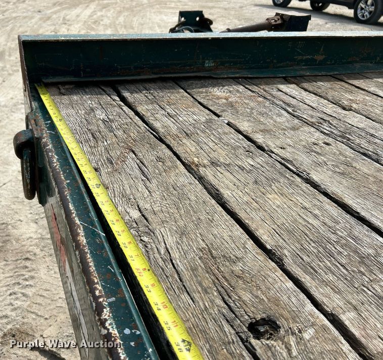 image for item EK3327 2010 Towmaster T-20 Deck Over Tilt tilt deck equipment trailer