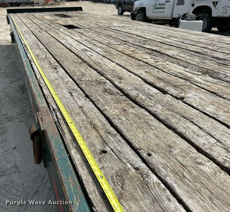 image for item EK3327 2010 Towmaster T-20 Deck Over Tilt tilt deck equipment trailer