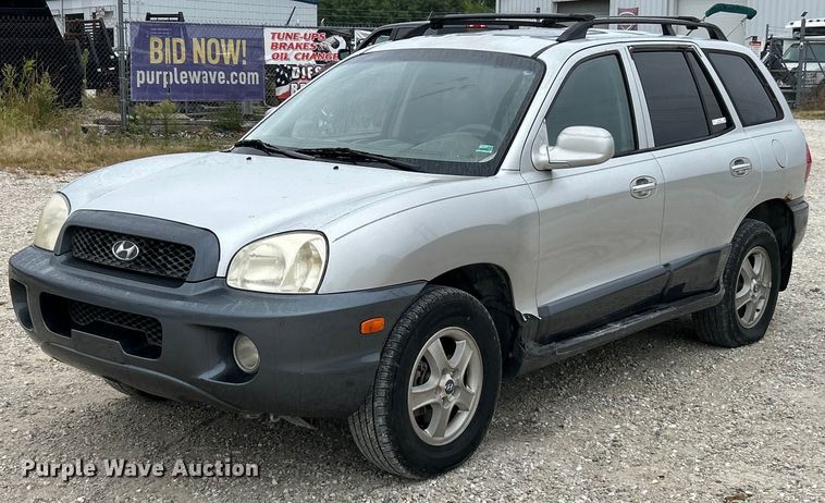 image for item EK3334 2003 Hyundai  Santa Fe SUV