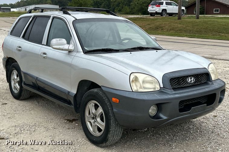 image for item EK3334 2003 Hyundai  Santa Fe SUV