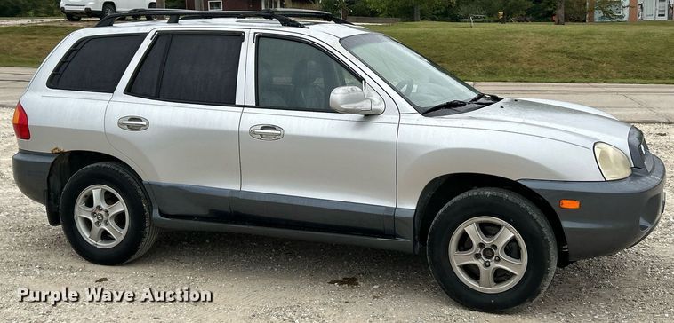 image for item EK3334 2003 Hyundai  Santa Fe SUV