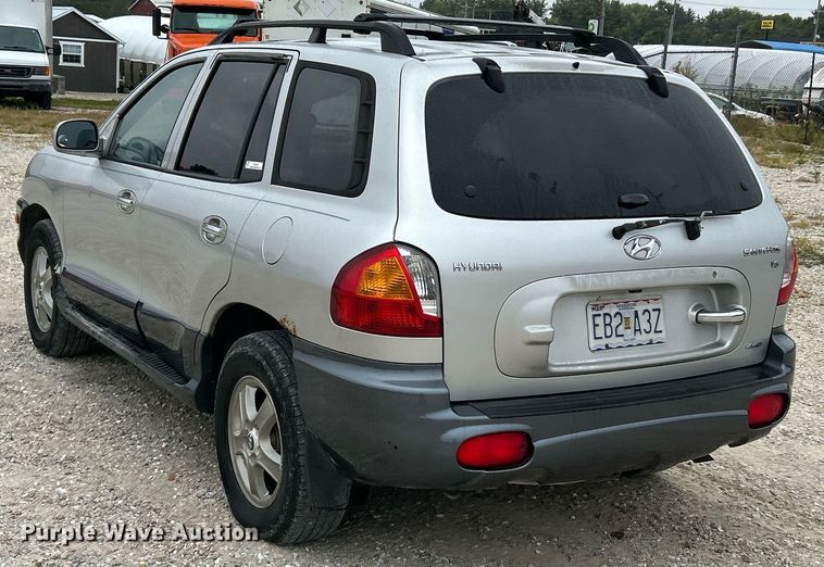 image for item EK3334 2003 Hyundai  Santa Fe SUV