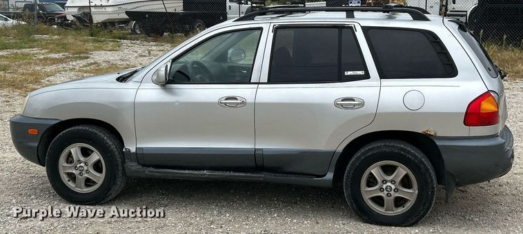 image for item EK3334 2003 Hyundai  Santa Fe SUV