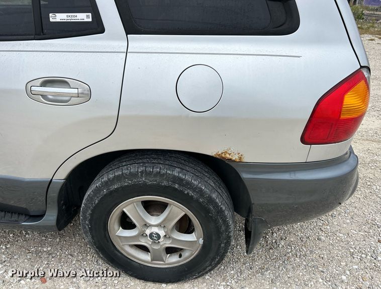 image for item EK3334 2003 Hyundai  Santa Fe SUV