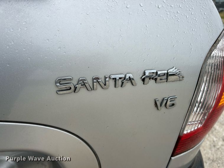 image for item EK3334 2003 Hyundai  Santa Fe SUV