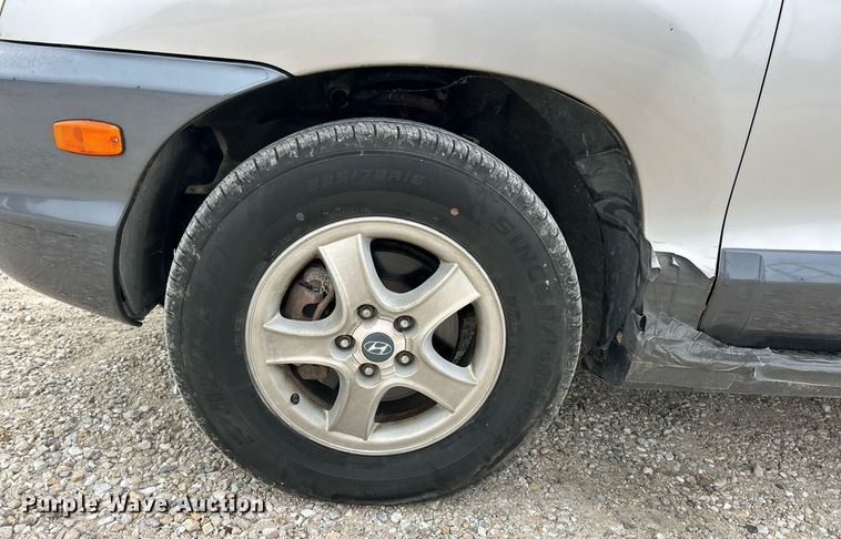 image for item EK3334 2003 Hyundai  Santa Fe SUV