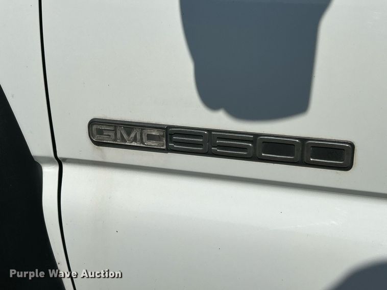 image for item EK3382 2006 GMC Sierra 3500 Ext. Cab utility bed pickup truck