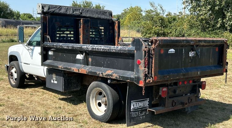 image for item EK3384 2000 Chevrolet  C3500HD dump bed pickup truck