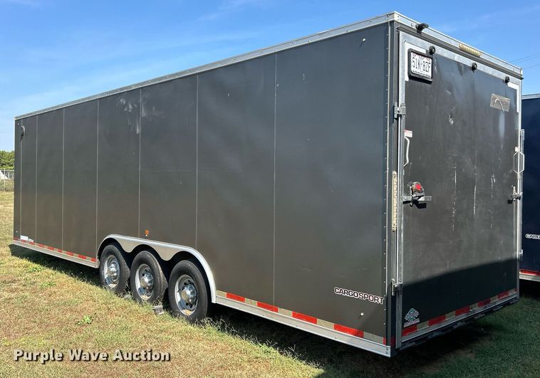 image for item EK3385 2018 Pace CV8528REA enclosed cargo trailer