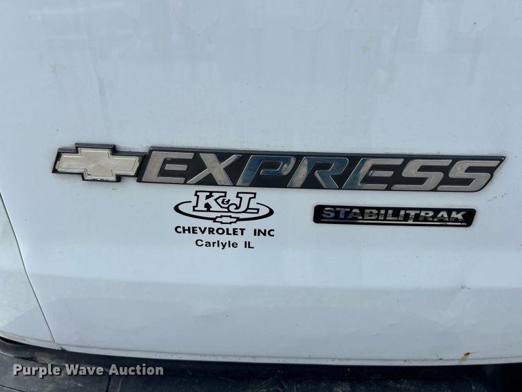 image for item EK4604 2013 Chevrolet Express 2500 van