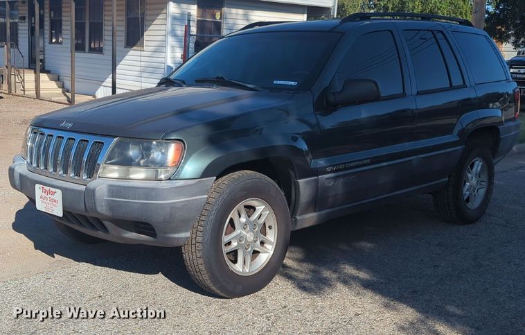 image for item EQ2183 2002 Jeep Grand Cherokee SUV