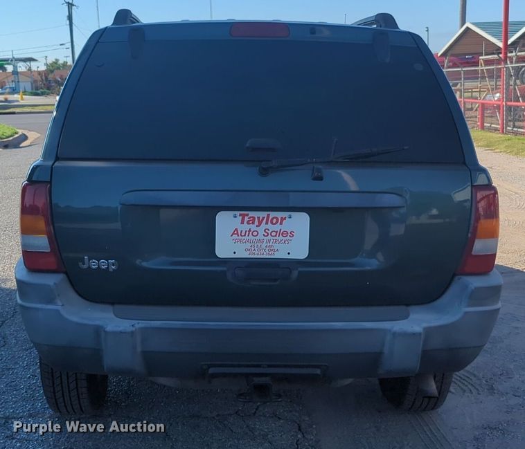 image for item EQ2183 2002 Jeep Grand Cherokee SUV