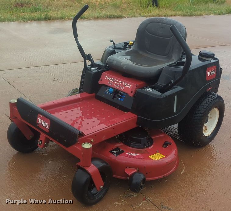 image for item EQ2199 Toro Timecutter  SS4200 ZTR lawn mower