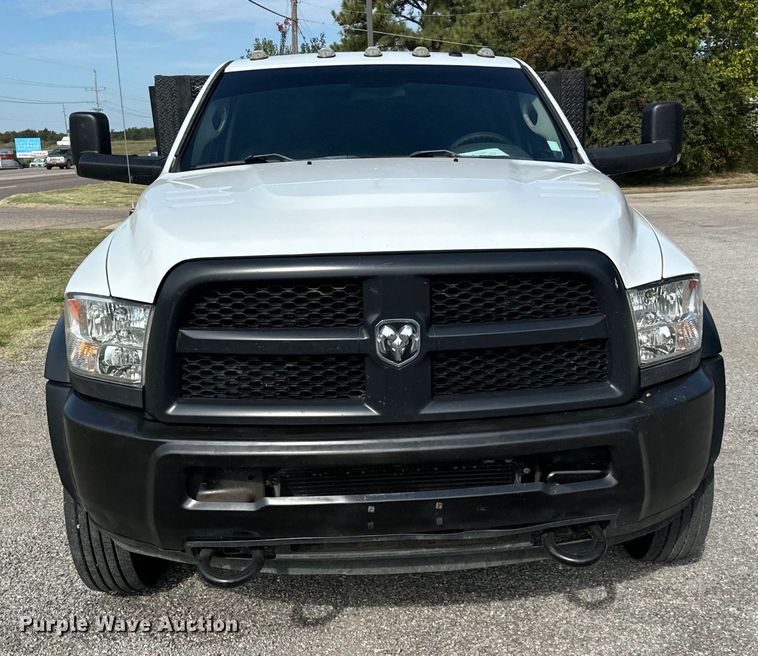 image for item IE9035 2018 Dodge Ram 4500 flatbed truck