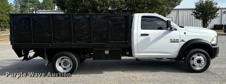 image for item IE9035 2018 Dodge Ram 4500 flatbed truck