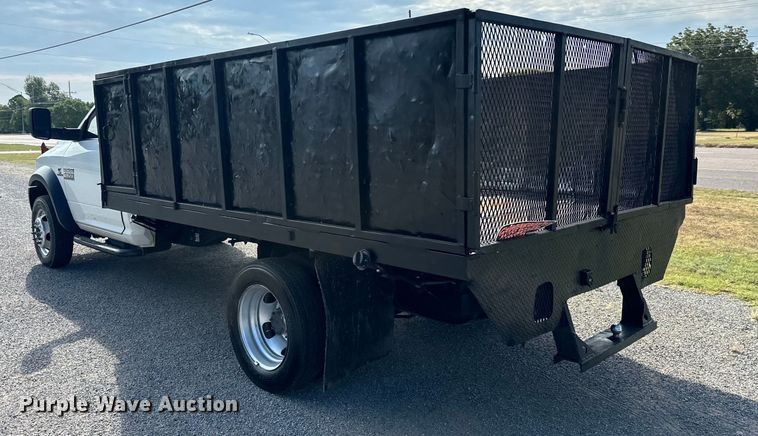 image for item IE9035 2018 Dodge Ram 4500 flatbed truck