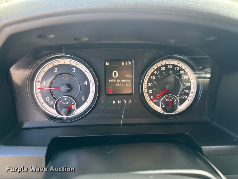 image for item IE9035 2018 Dodge Ram 4500 flatbed truck