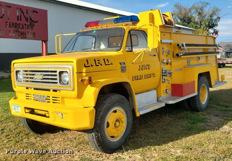 image for item JO9409 1977 Chevrolet  Custom Deluxe C65 pumper fire truck