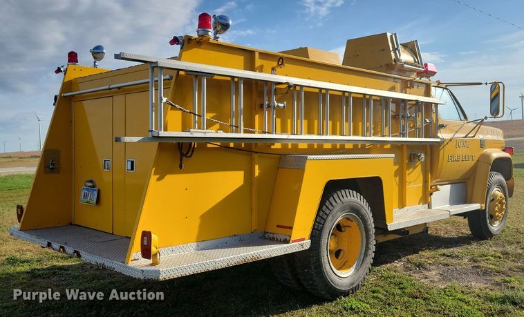 image for item JO9409 1977 Chevrolet  Custom Deluxe C65 pumper fire truck