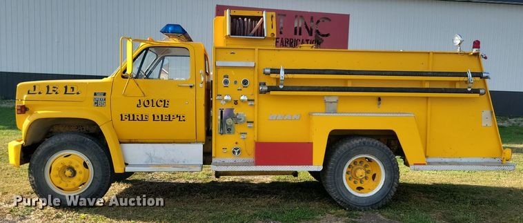 image for item JO9409 1977 Chevrolet  Custom Deluxe C65 pumper fire truck