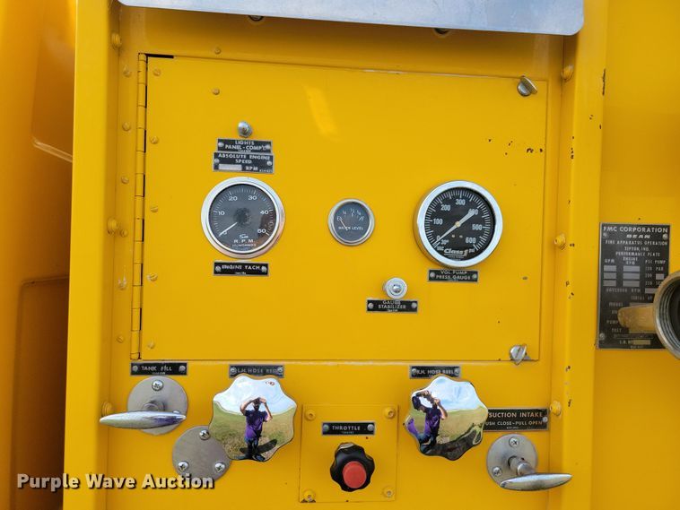 image for item JO9409 1977 Chevrolet  Custom Deluxe C65 pumper fire truck