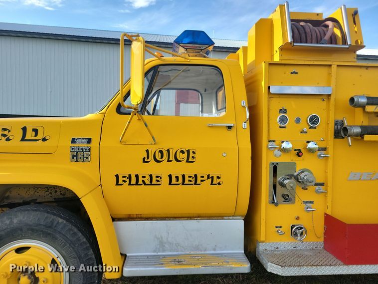 image for item JO9409 1977 Chevrolet  Custom Deluxe C65 pumper fire truck