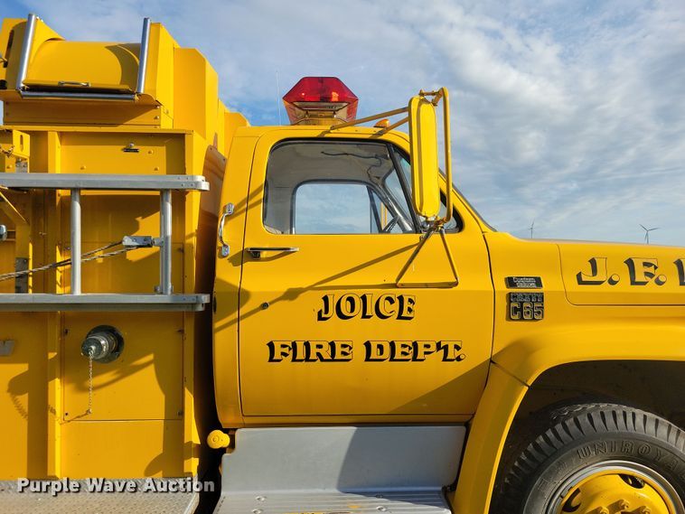 image for item JO9409 1977 Chevrolet  Custom Deluxe C65 pumper fire truck