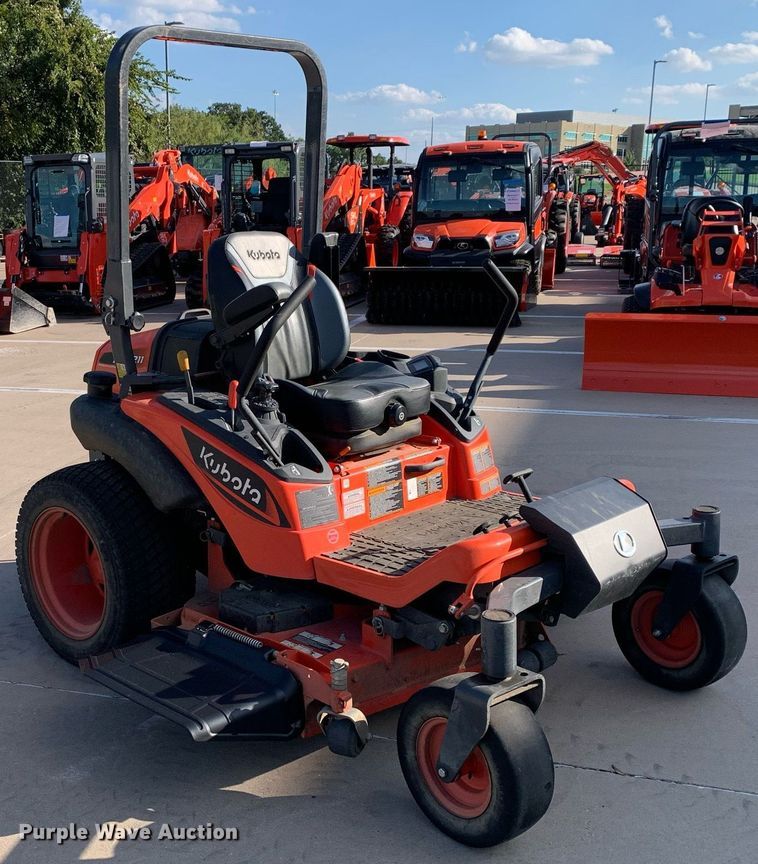 image for item JT9772 2023 Kubota  ZD1211 ZTR lawn mower