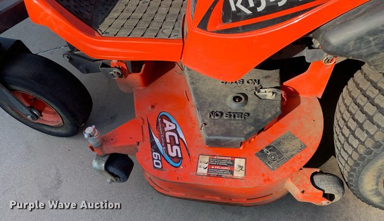 image for item JT9772 2023 Kubota  ZD1211 ZTR lawn mower