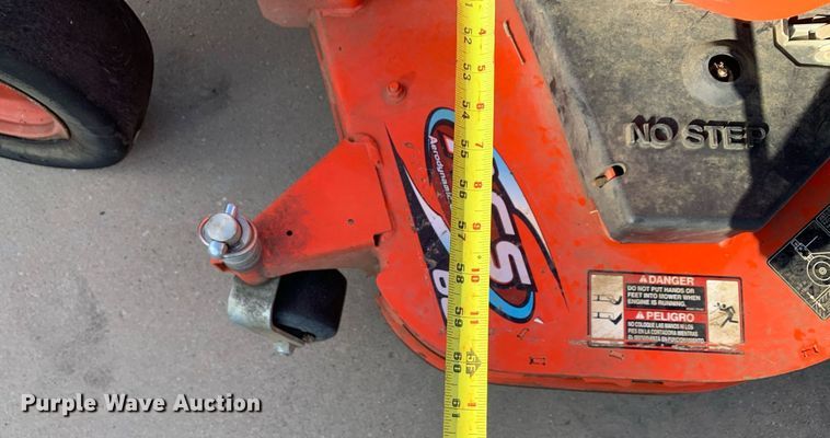 image for item JT9772 2023 Kubota  ZD1211 ZTR lawn mower