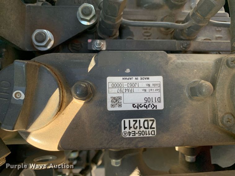 image for item JT9772 2023 Kubota  ZD1211 ZTR lawn mower