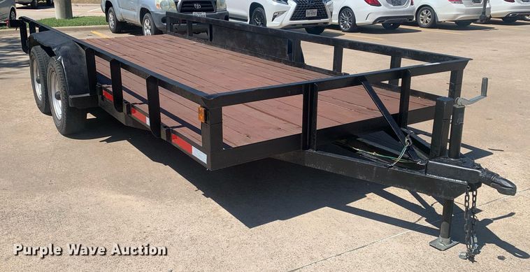 image for item JT9779 2024 Shop built 18' utility trailer