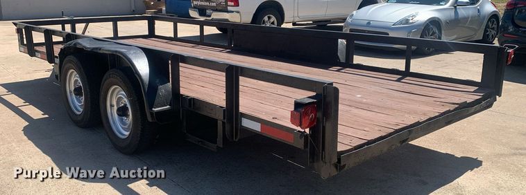 image for item JT9779 2024 Shop built 18' utility trailer