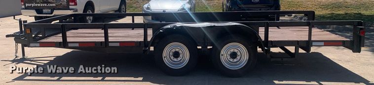 image for item JT9779 2024 Shop built 18' utility trailer