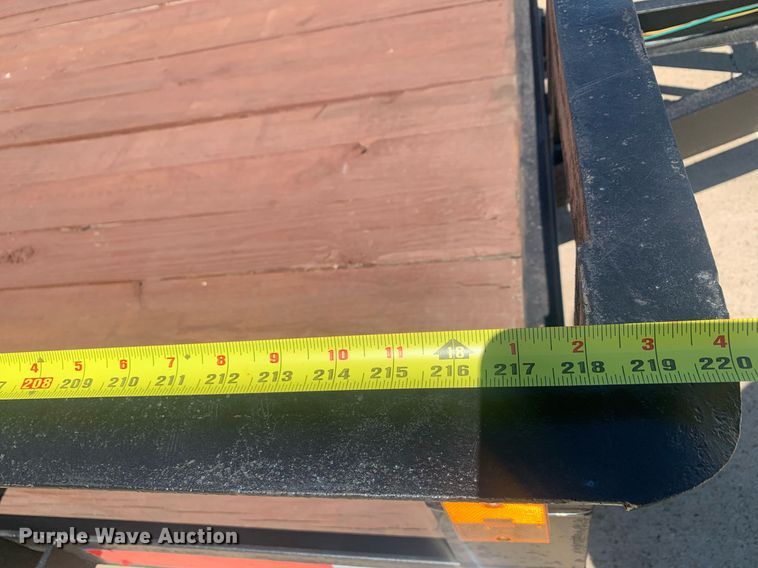 image for item JT9779 2024 Shop built 18' utility trailer