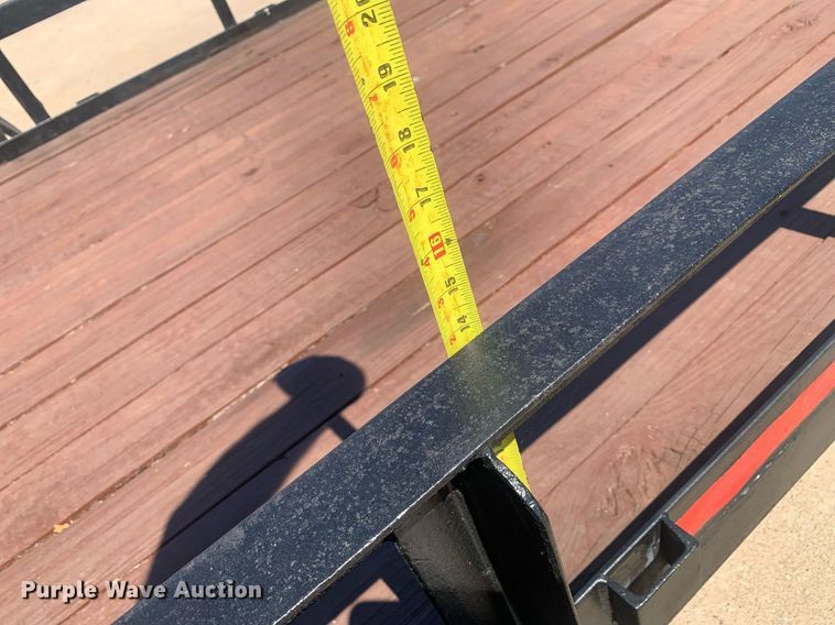 image for item JT9779 2024 Shop built 18' utility trailer