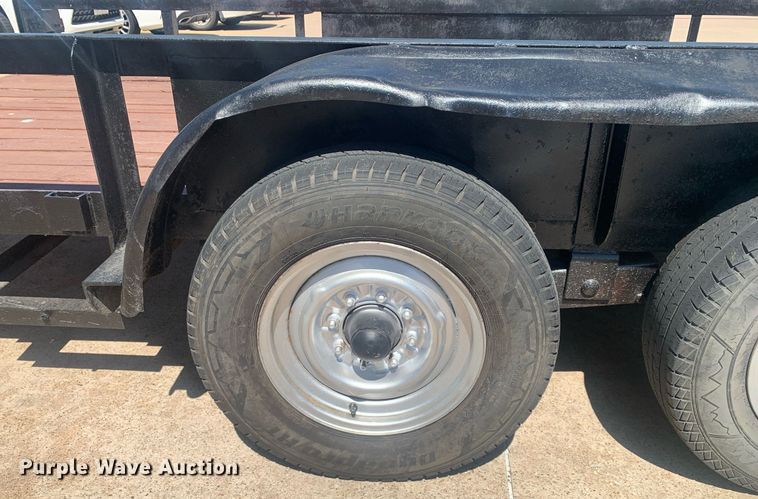 image for item JT9779 2024 Shop built 18' utility trailer